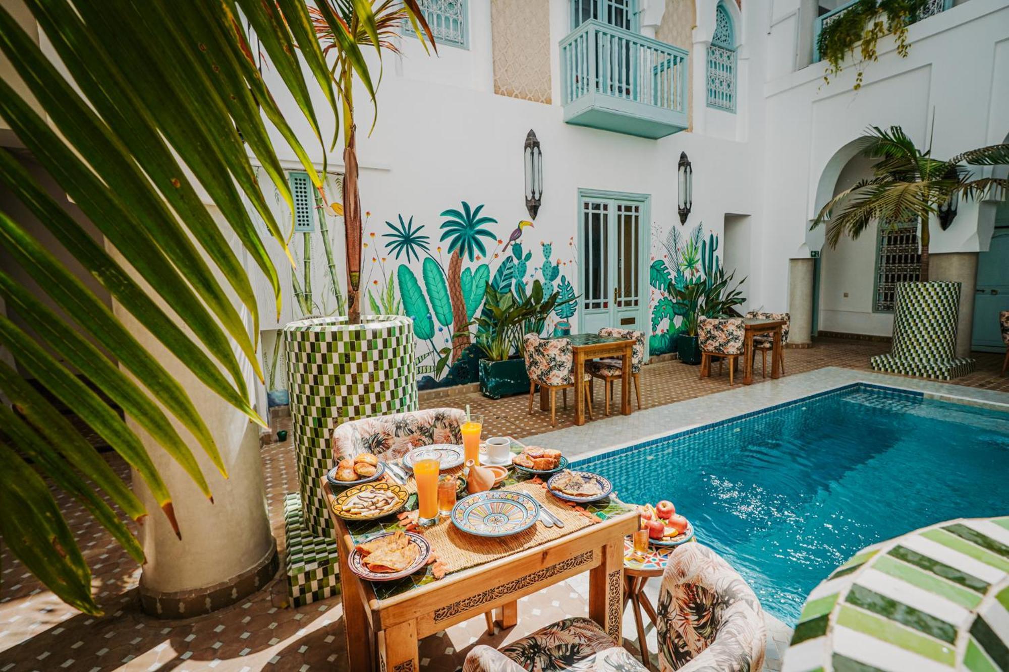 Riad Assouel Et Spa By La Siredrah Marrakesh Buitenkant foto